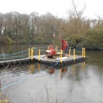 Window Sample Drilling on Lake Platform