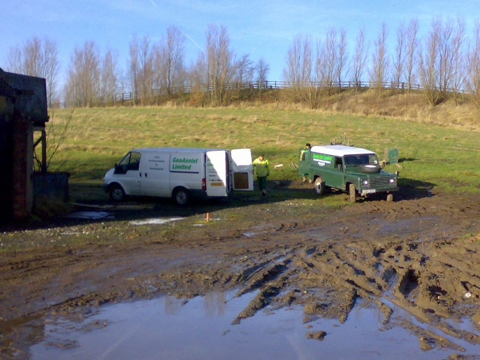 Van & Land Rover 110